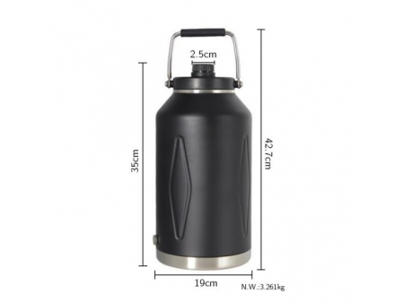 7.5L Stainless Steel Double Wall Vacuum Jug