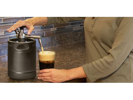 Sinobatoo 2.0 Nitro Coffee Dispenser/Mini Keg Push Button Tap