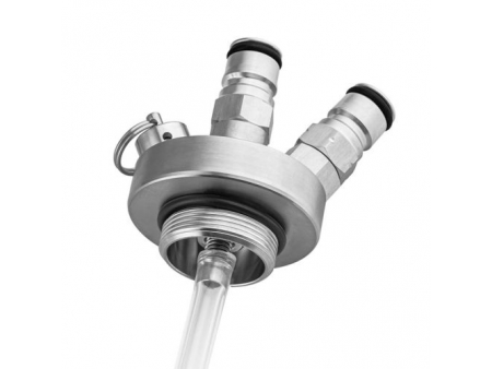 Stainless Steel Double Ball Lock Spear/Beer Keg Quick Fitting Connector