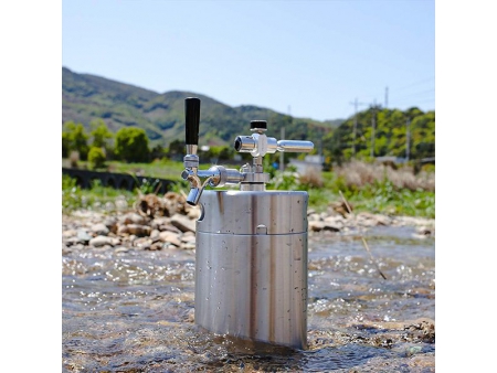 Stainless Steel Lid Shaped Beer Spear/Beer Dispenser