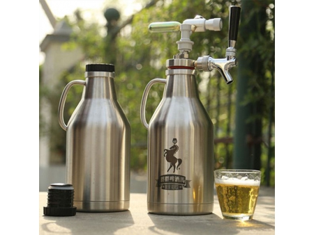 Stainless Steel Growler Lid Beer Spear/Beer Dispenser