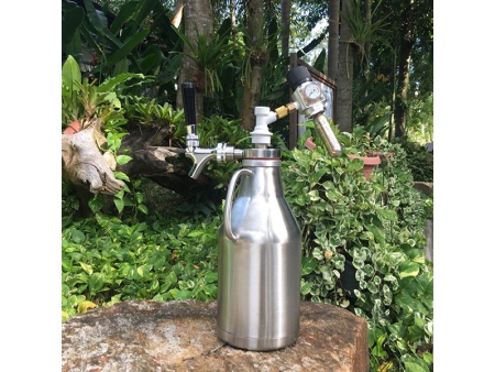 Stainless Steel Growler Lid Beer Spear/Beer Dispenser