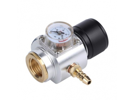 90PSI Commercial CO2 Regulator for Sodastream CO2 Bottle (with 8mm Barb)