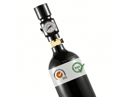Mini HPA Low-Pressure CO₂ Regulator for Paintball Tanks (Fast Response Design)