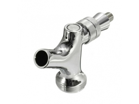 Polished Stainless Steel Beer Faucet