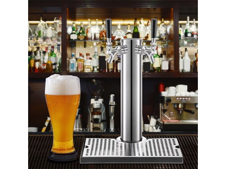 Polished Stainless Steel Beer Faucet