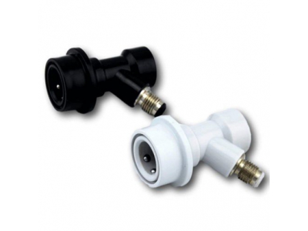 Liquid-out Plastic Ball Lock Quick Disconnect with MFL