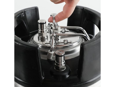 Stainless Steel Corny Keg Carbonation Lid