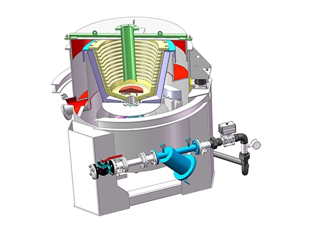 Centrifugal Gravity Concentrator