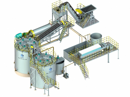 Small Scale Relocatable Modular Gold Processing Plant