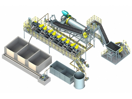 Small Scale Relocatable Modular Gold Flotation Plant