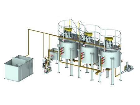 Small Scale Relocatable Modular Batch Gold Cyanide Leaching-Zinc Powder Displacement Plant