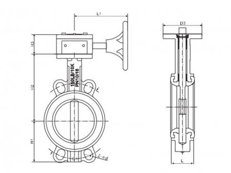 Soft Seated Butterfly Valve