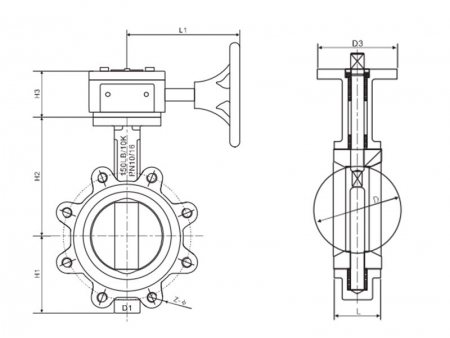 Lug Butterfly Valve