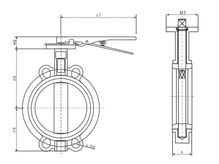 Stainless Steel Butterfly Valve