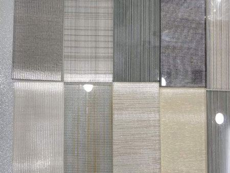 Fabric Laminated Glass