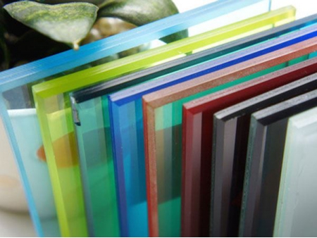 Colored Laminated Glass