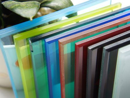 Colored Laminated Glass