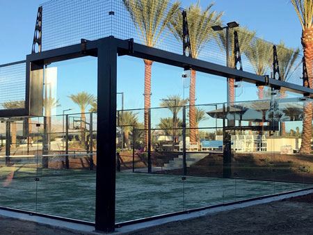 Padel Court Glass