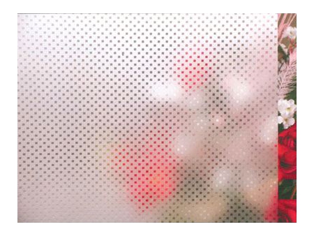 Acid Etched Patterned Glass