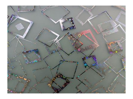 Titanium Coated Art Glass