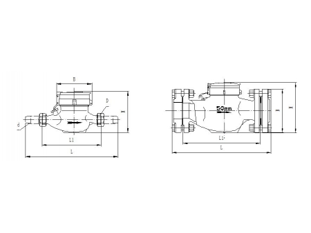 Dial Water Meter