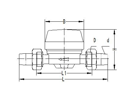 Single-Jet Water Meter