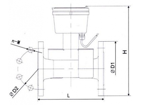 Ultrasonic Water Meter with M-BUS Interface