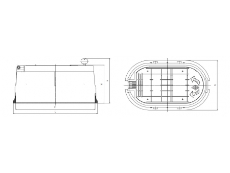 Plastic Water Meter Box