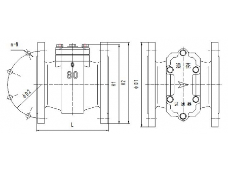 Ductile Iron Basket Strainer