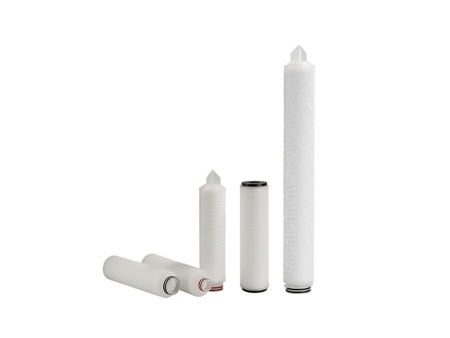 PTFE Membrane Filter Cartridge with Corrosion Resistant PVDF Structure, PVDF Series