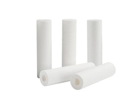 Melt Blown Filter Cartridge Removing particles of various sizes with high dirt-holding capacity for industrial applications