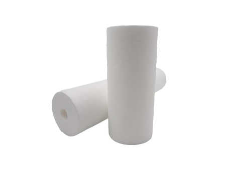Melt Blown Filter Cartridge Removing particles of various sizes with high dirt-holding capacity for industrial applications