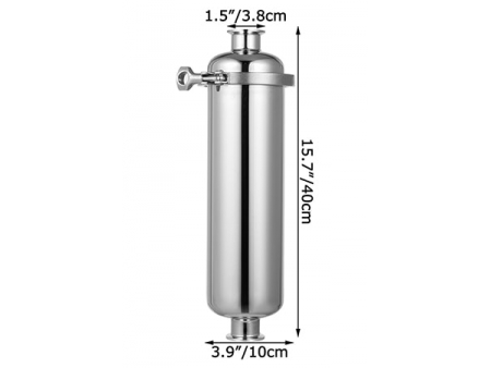 Stainless Steel In-line Filter Housing / Single Cartridge Filter Housing