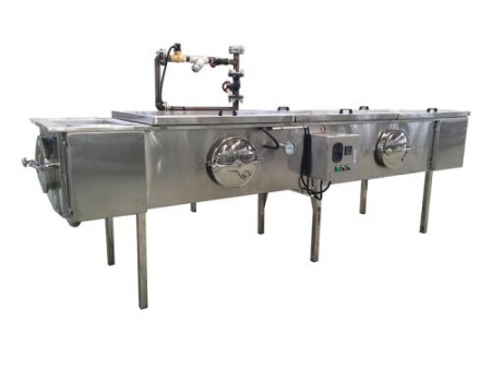 Commercial  Blanching  Equipment for  Vegetables, Fruits and Seafood