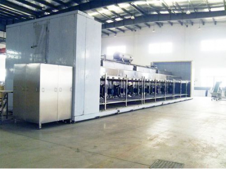 IQF Fluidized Bed Freezer