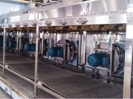 IQF Fluidized Bed Freezer