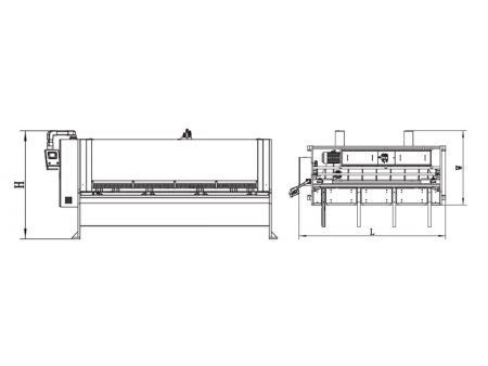 CNC Hydraulic Guillotine Shear