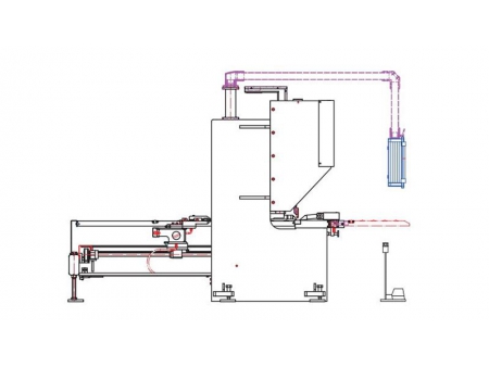 CNC Vertical V Grooving Machine
