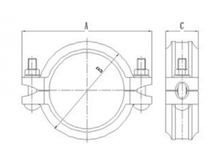 Grooved One-Stop Coupling