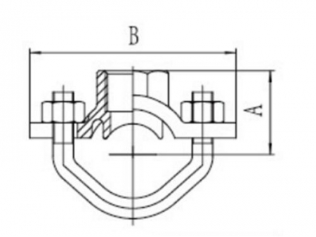 U-Bolt Mechanical Tee