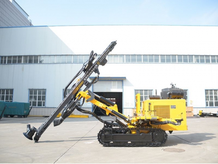 Crawler Mounted Hydraulic DTH Drilling Rig