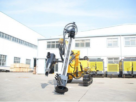 Crawler Mounted Hydraulic DTH Drilling Rig