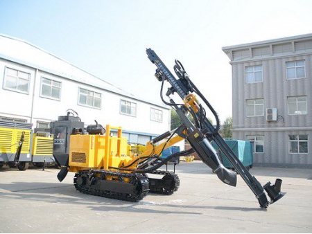 Crawler Mounted Hydraulic DTH Drilling Rig