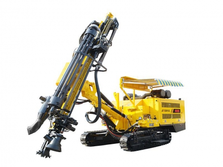 Integrated Hydraulic Crawler Mounted DTH Drilling Rig