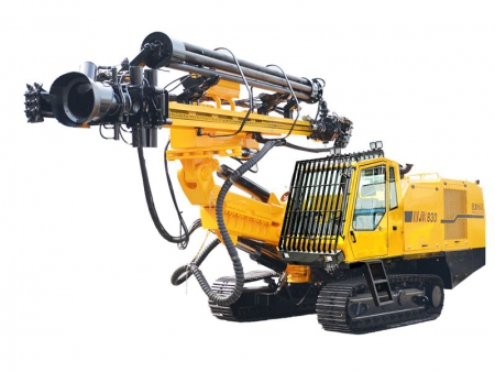 Integrated Hydraulic Crawler Mounted DTH Drilling Rig