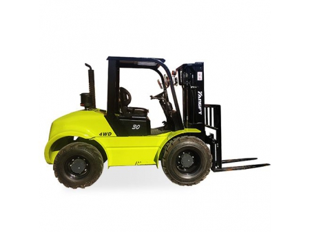 4-Wheel Drive Rough Terrain Forklift 3-4 Tonne