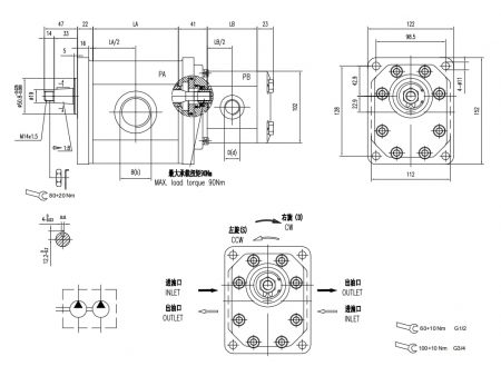Multiple Gear Pumps