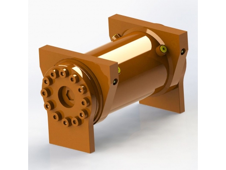 Helical Hydraulic Rotary Actuator,  LS5 Series