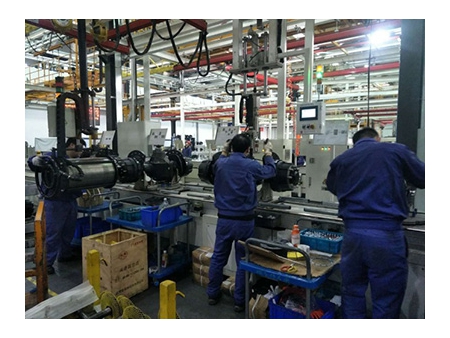 Automotive Axle Assembly Line